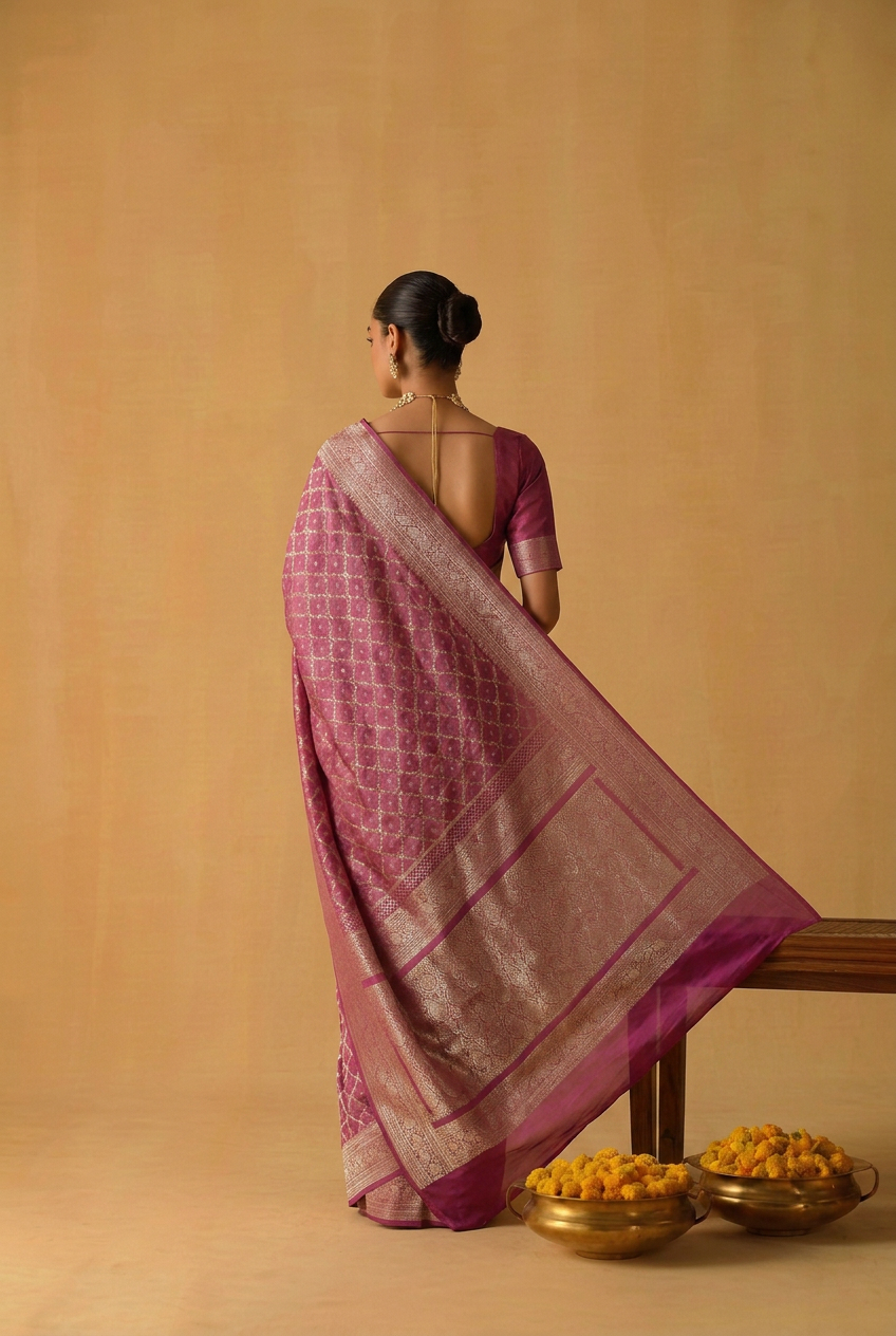 Pure handloom Banarasi Saree
