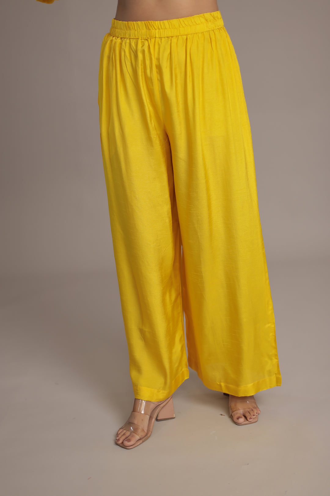 Anarkali Russian Silk Suit with Sequins and Thread work