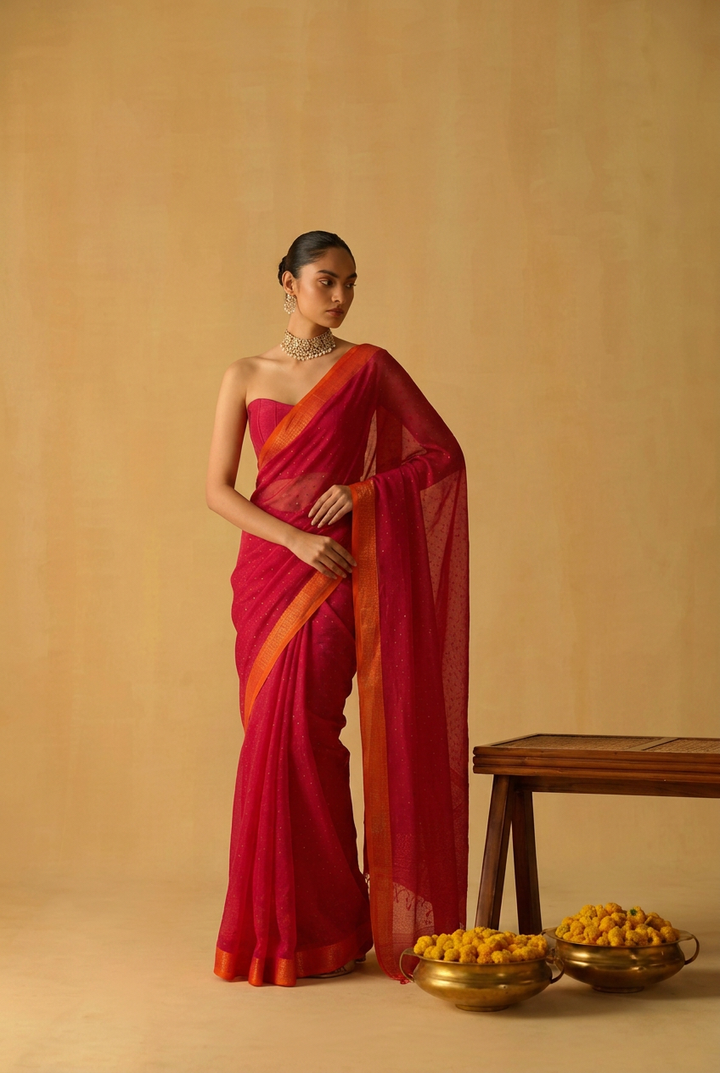 Pure handloom Banarasi Saree
