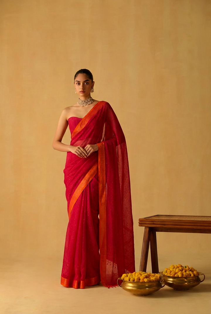 Pure handloom Banarasi Saree