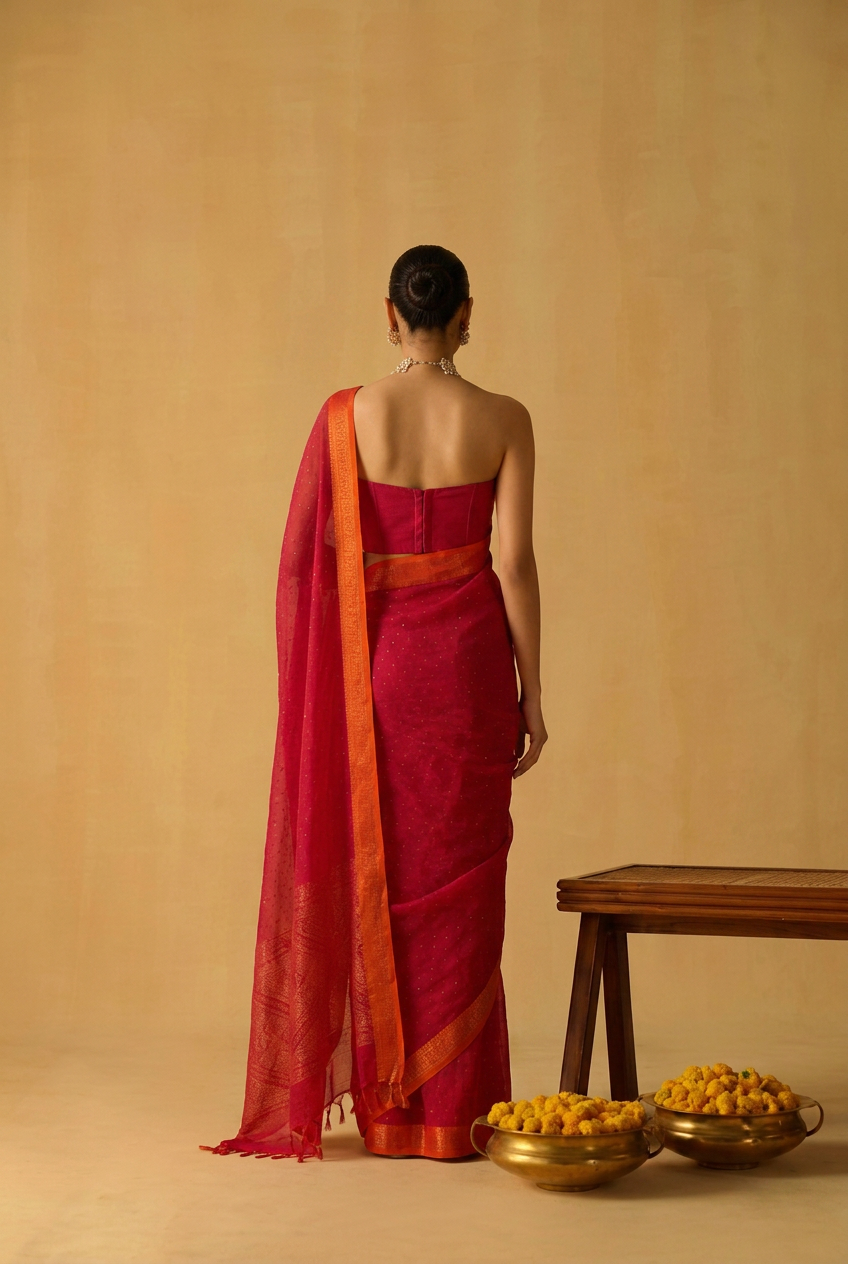Pure handloom Banarasi Saree