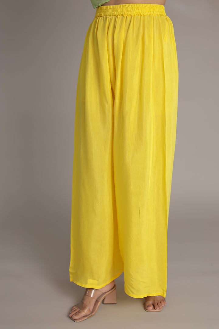 Double Shade Chinon Silk Indowestern with Sequins and Stone work