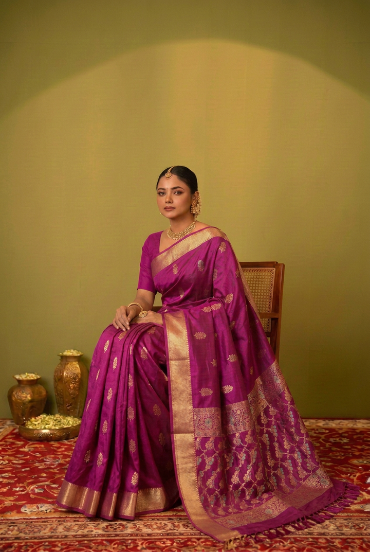 Pure handloom Banarasi Saree