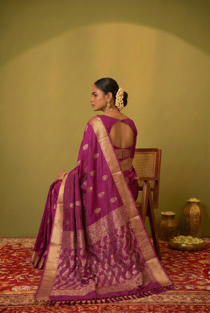Pure handloom Banarasi Saree