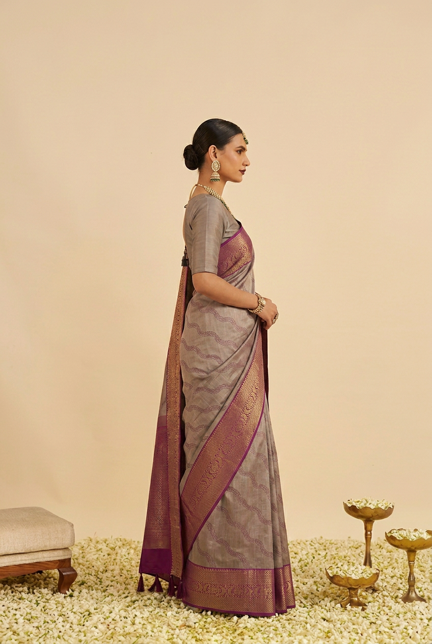 Pure handloom Banarasi Saree