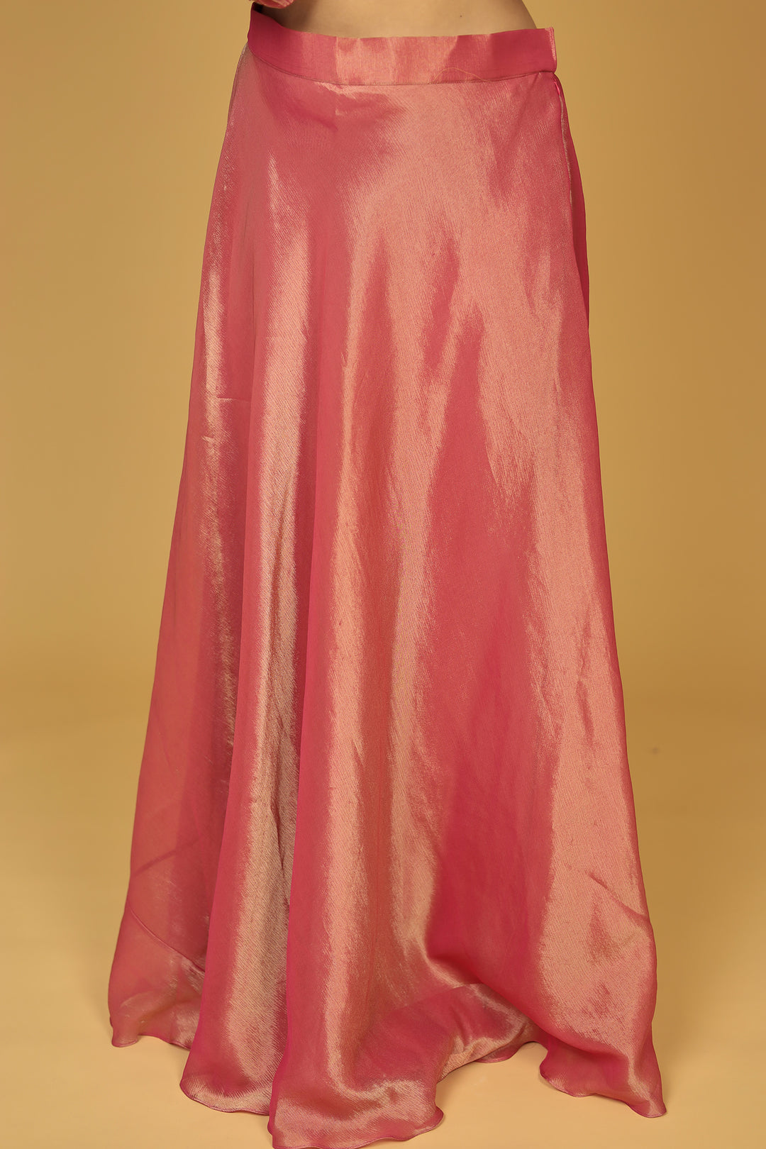 Shimmer Tissue Indo Western (3Pc) with Dori, Sequins and Thread work