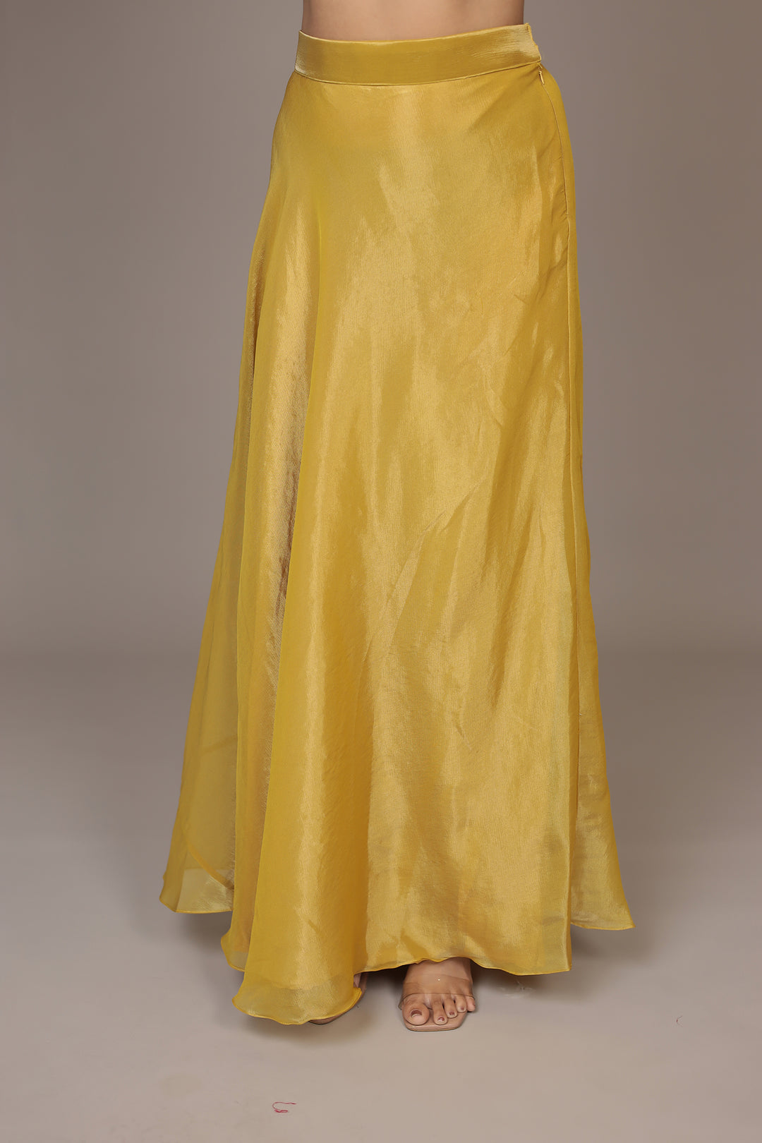 Shimmer Tissue Indo Western (3Pc) with Dori, Sequins and Thread work