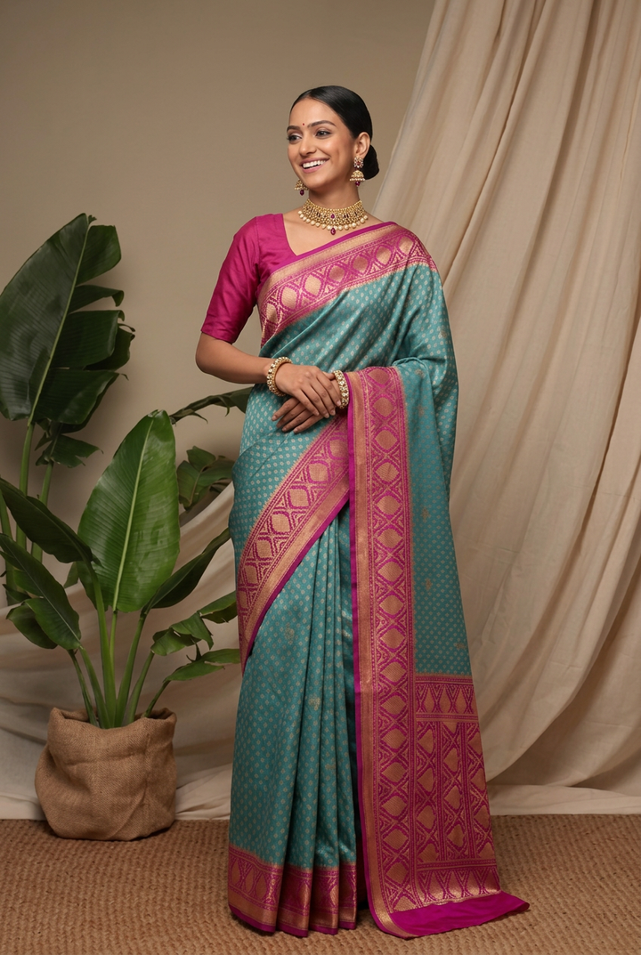 Pure handloom Banarasi Saree