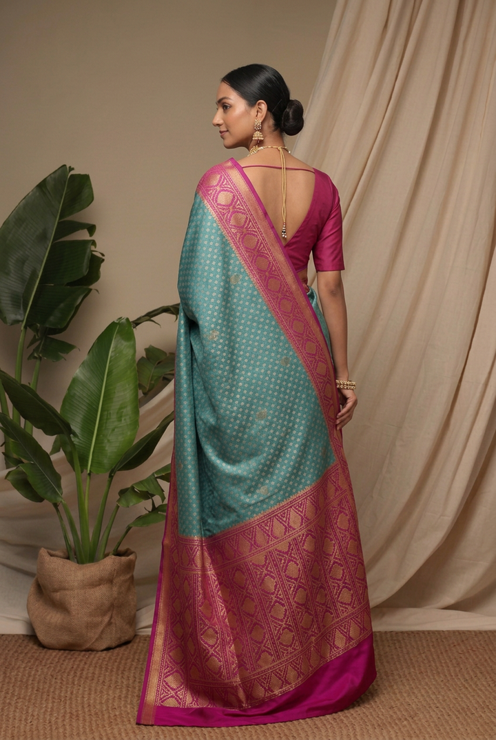 Pure handloom Banarasi Saree
