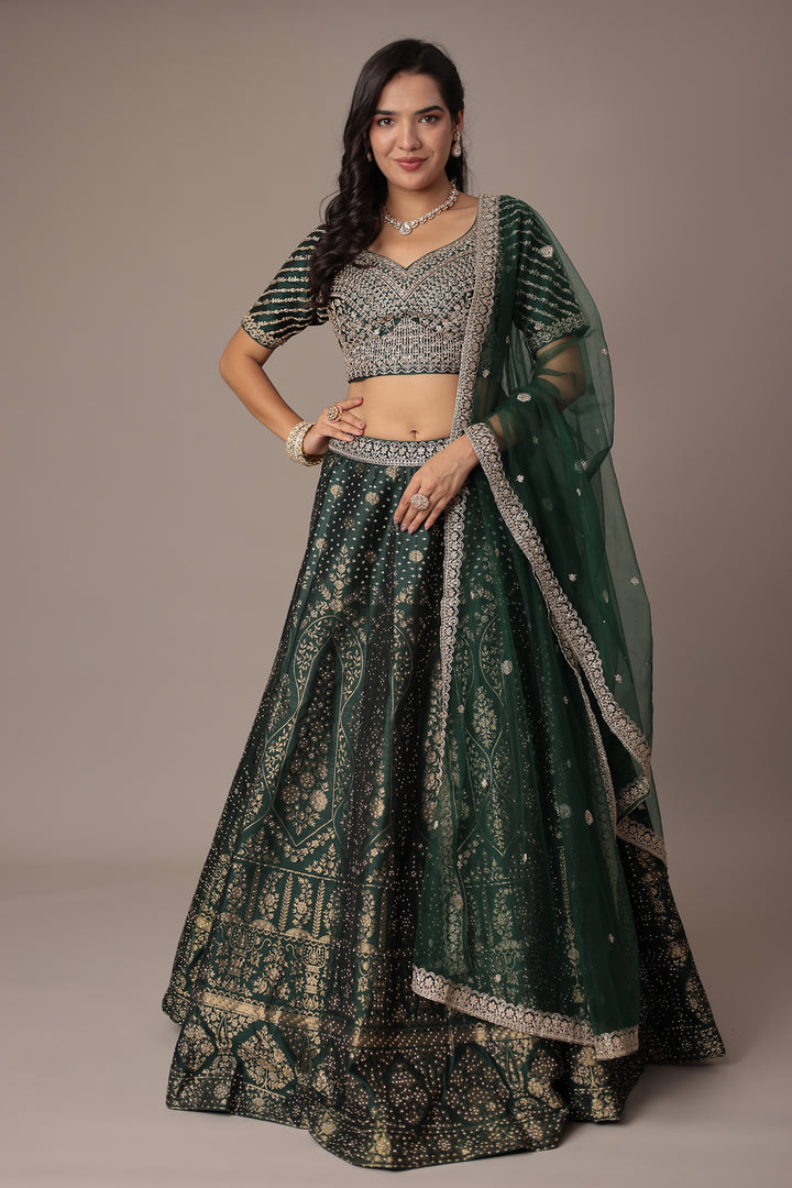 Festive Silk Lehenga Online 