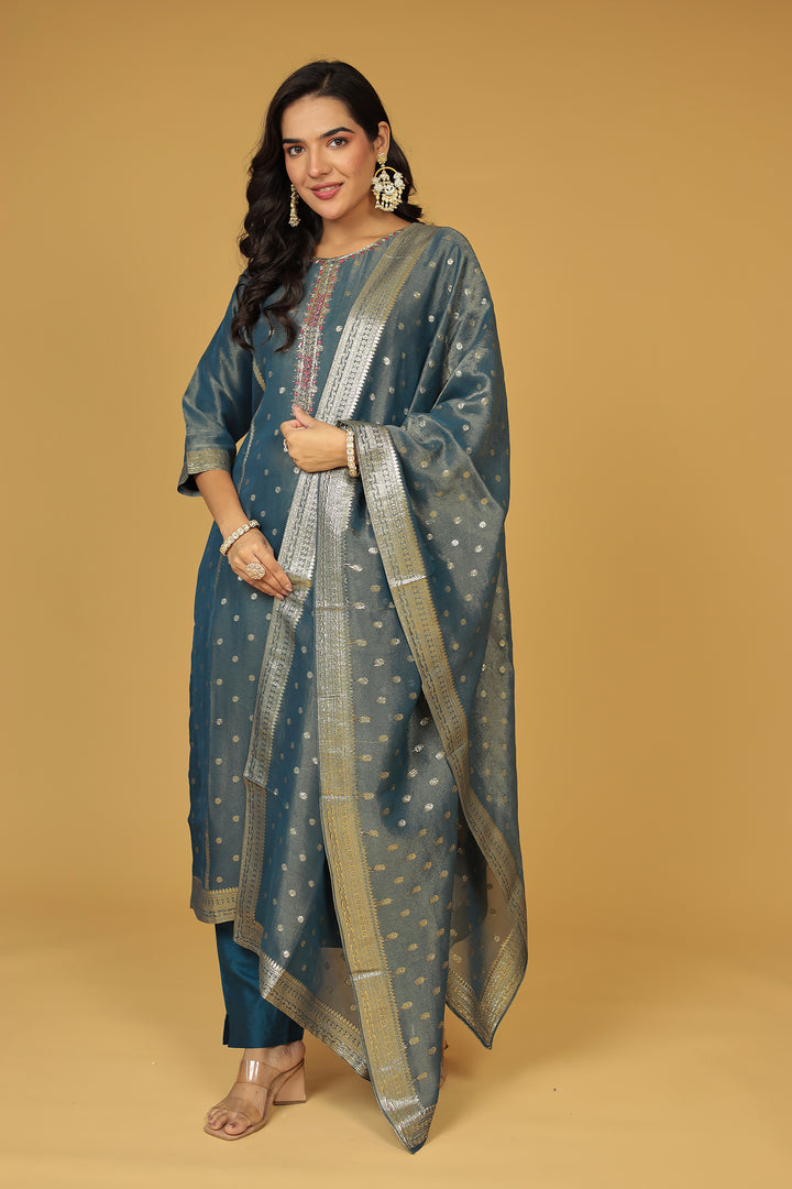 Dark Blue Kurta