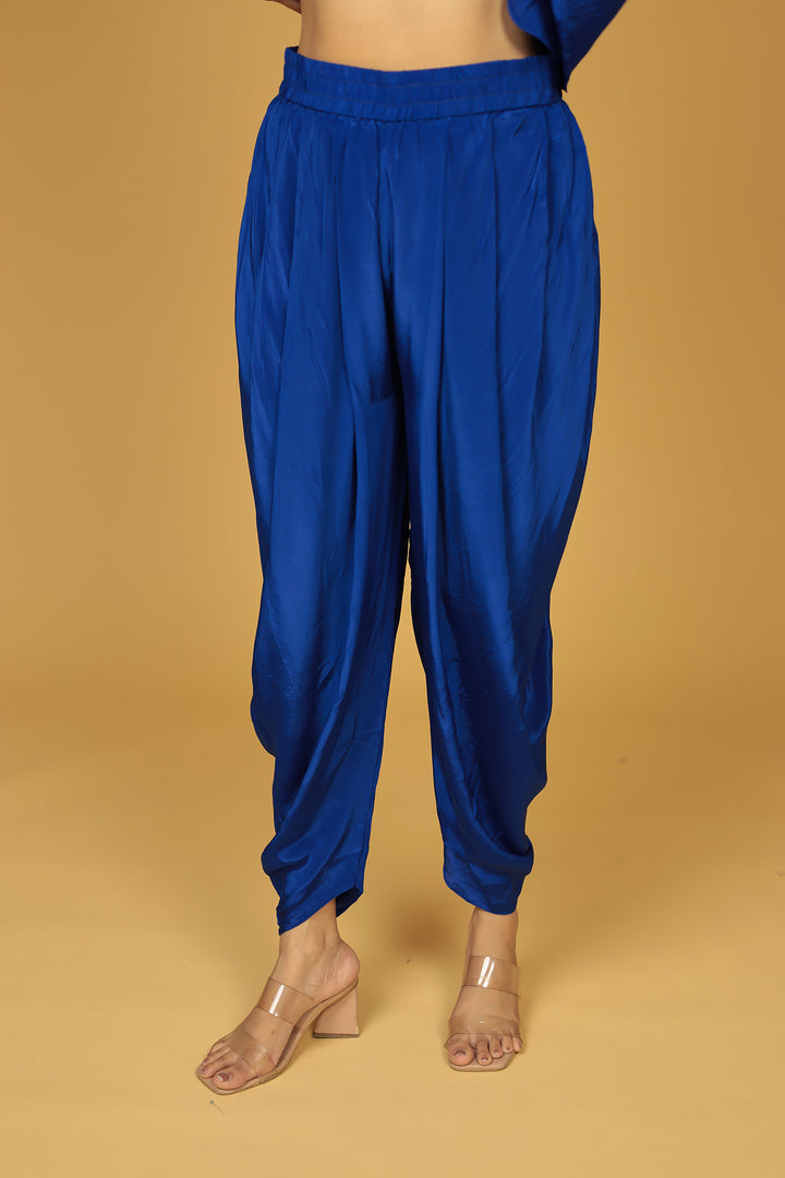 Chinon Silk Kaftan with Mirror, Pearl and Thread work