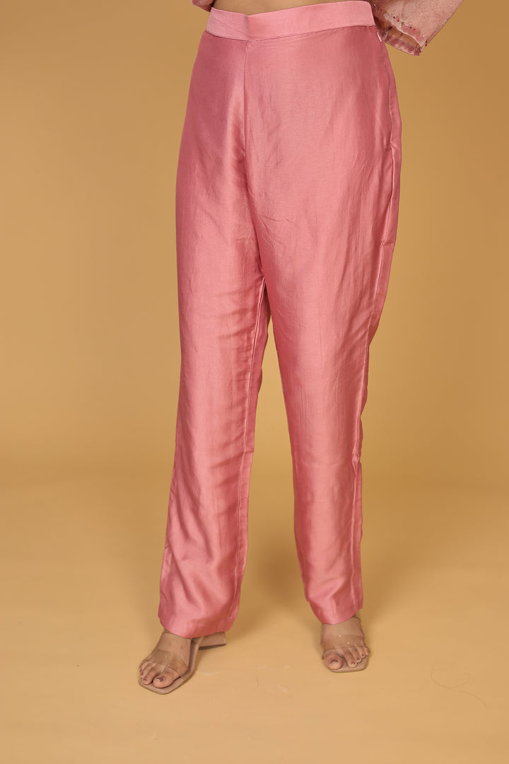 Shimmer Tissue Suit with Dori and Zardozi work