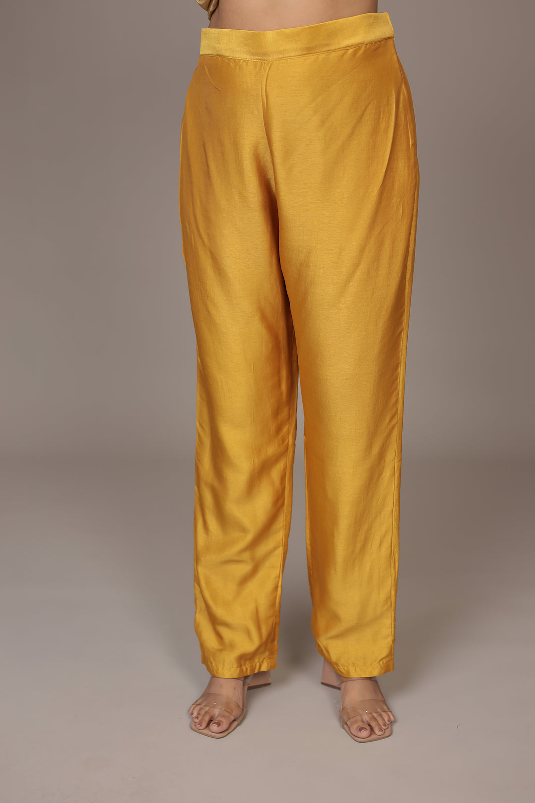 Shimmer Tissue Suit with Dori and Zardozi work