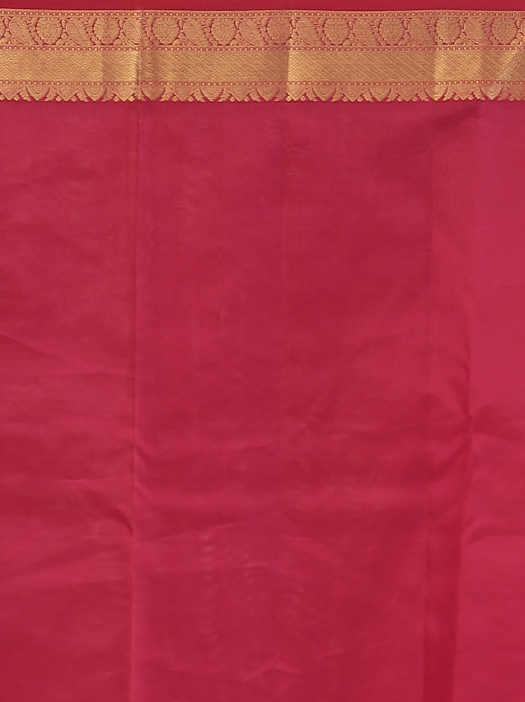 Dark Pink Handloom Banarasi Silk Saree