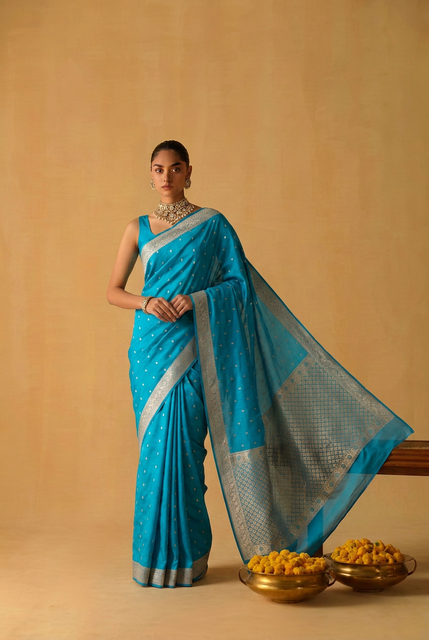 Pure handloom Banarasi Saree