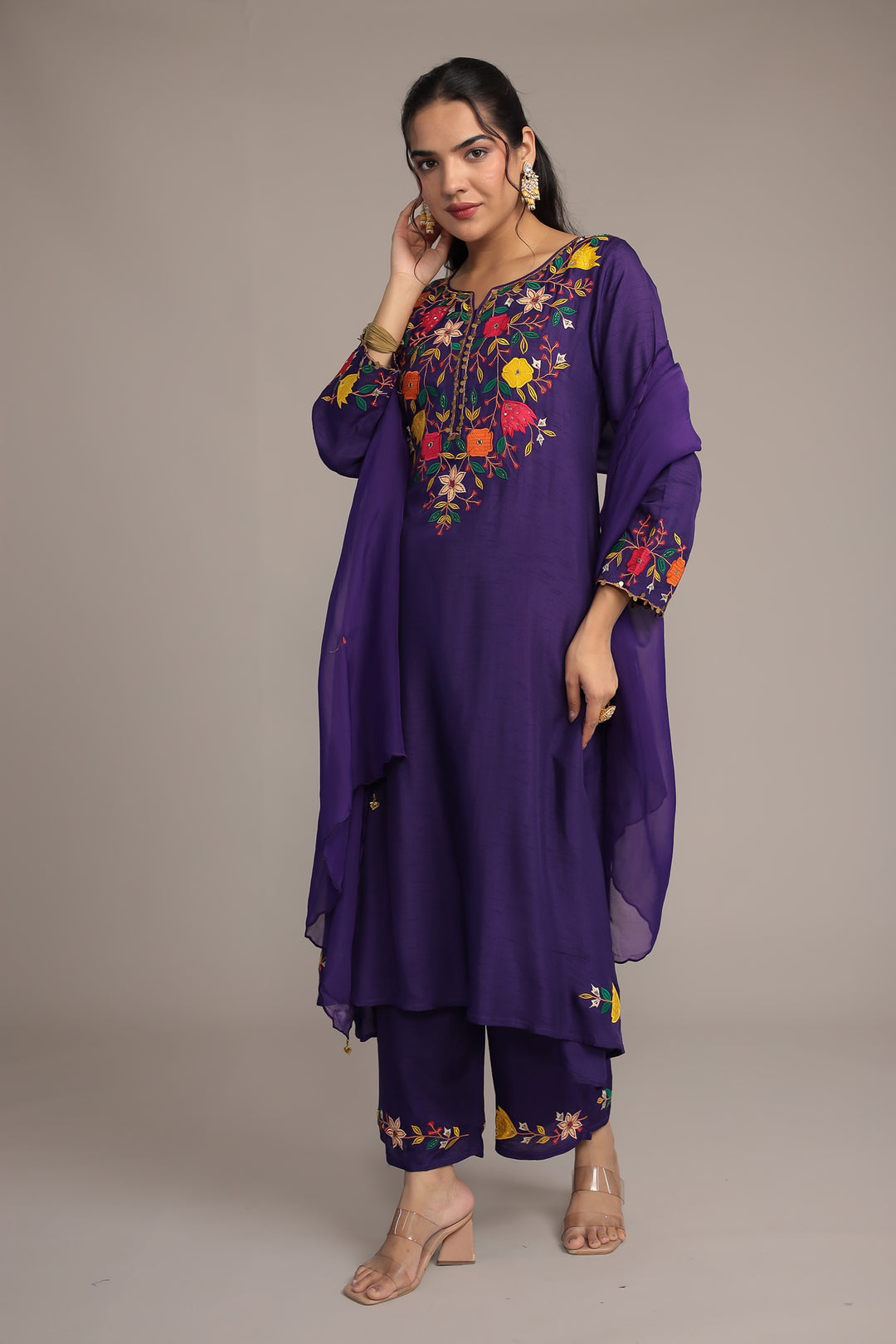 Women’s Purple Kurta