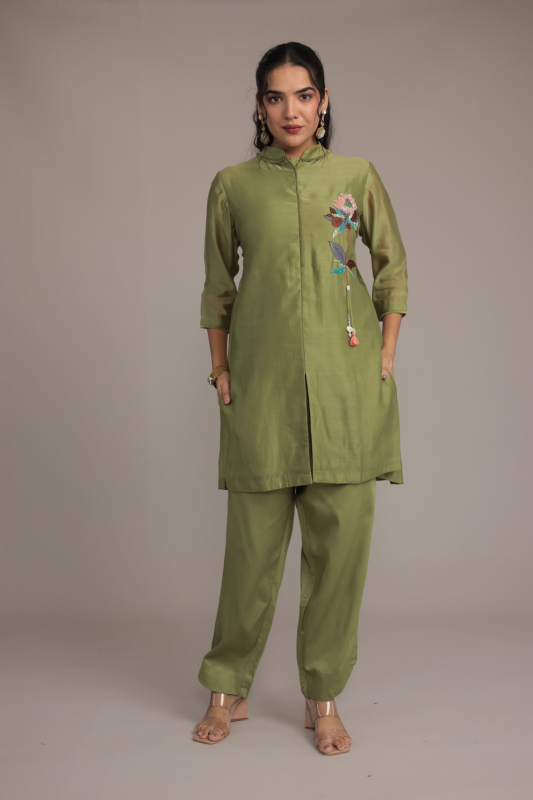 Chanderi Silk Suit Online