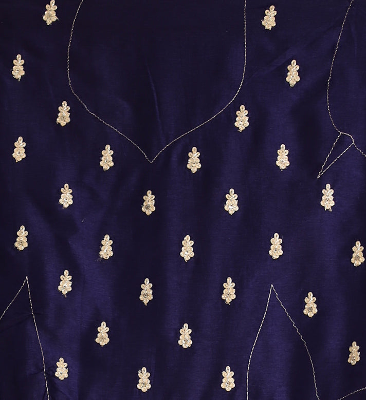 Chinon Silk Saree Enhanced with Dori and Sequins work