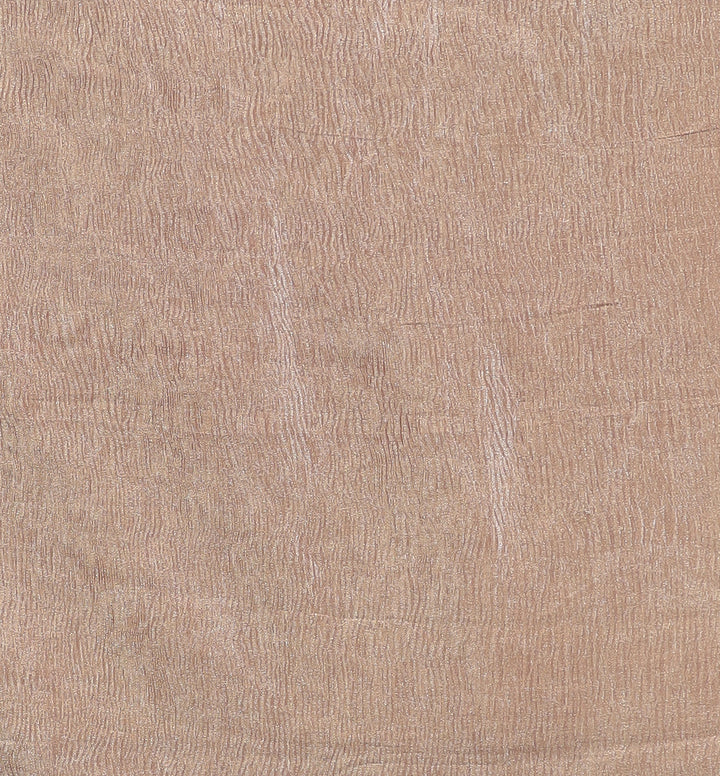 Peach Stripes Crush Tissue silk  Saree