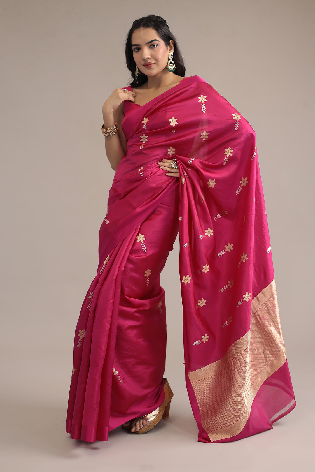 Handloom Banarasi silk Saree