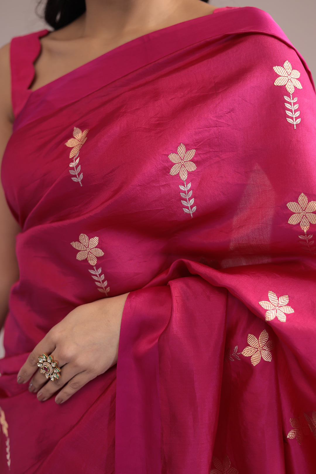 Handloom Banarasi silk Saree