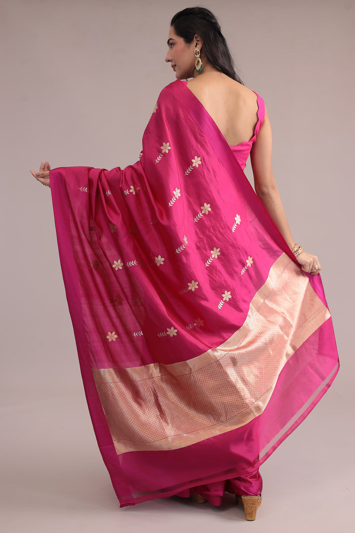 Handloom Banarasi silk Saree