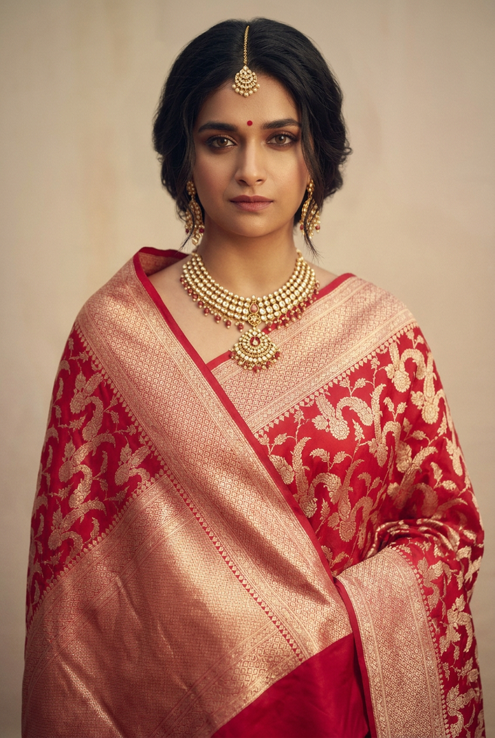 Pure handloom Banarasi Saree