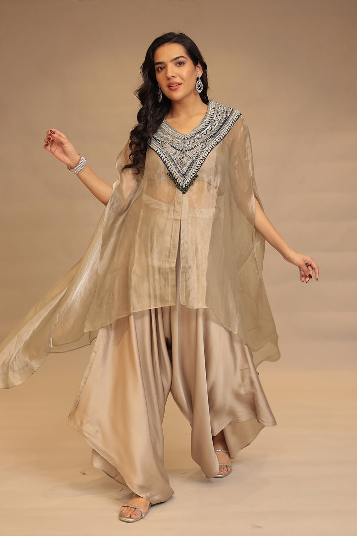 Silk Indo Western Outfits For Women 