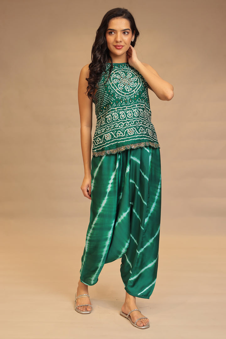 Satin Silk Indo Western 