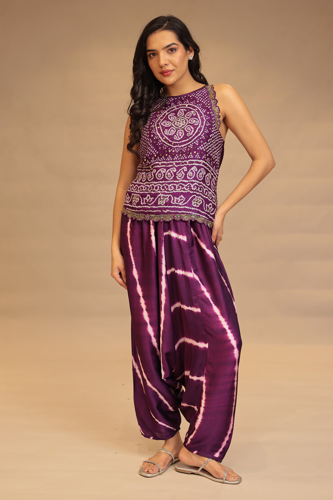 Bandhej Indo Western 