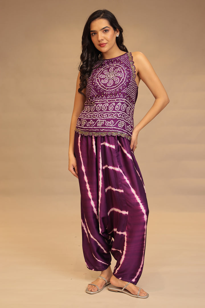 Bandhej Indo Western 