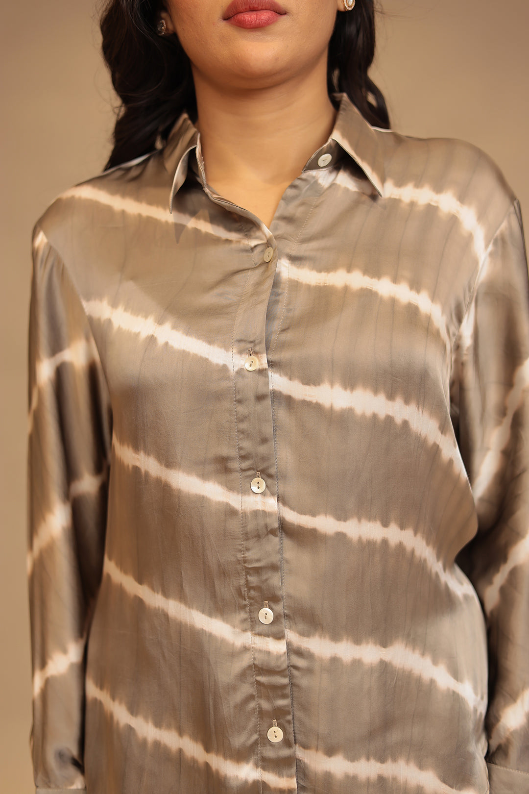 Leheriya Satin silk Indowestern