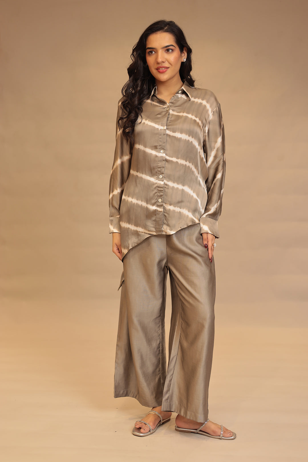 Asymmetric Indo Western 