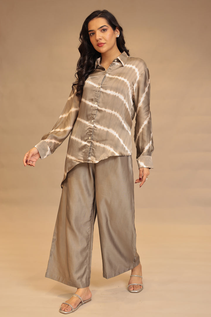grey indo western