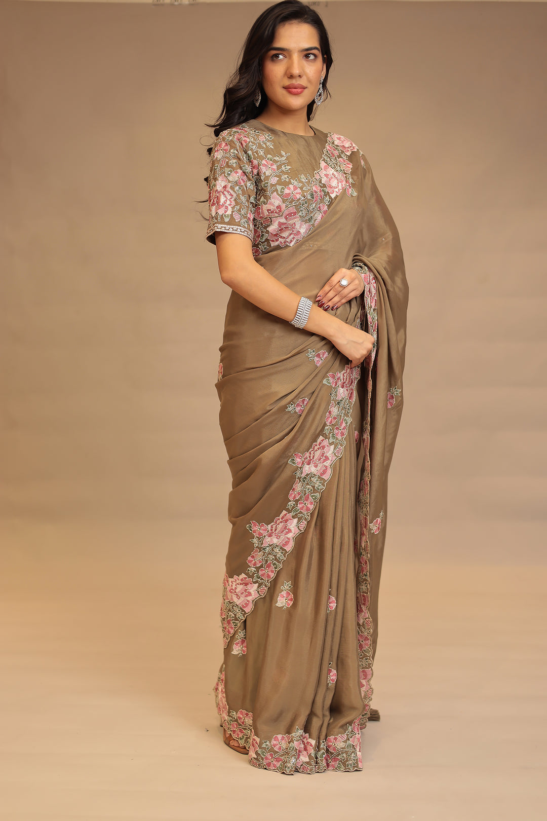 Brown Sarees 