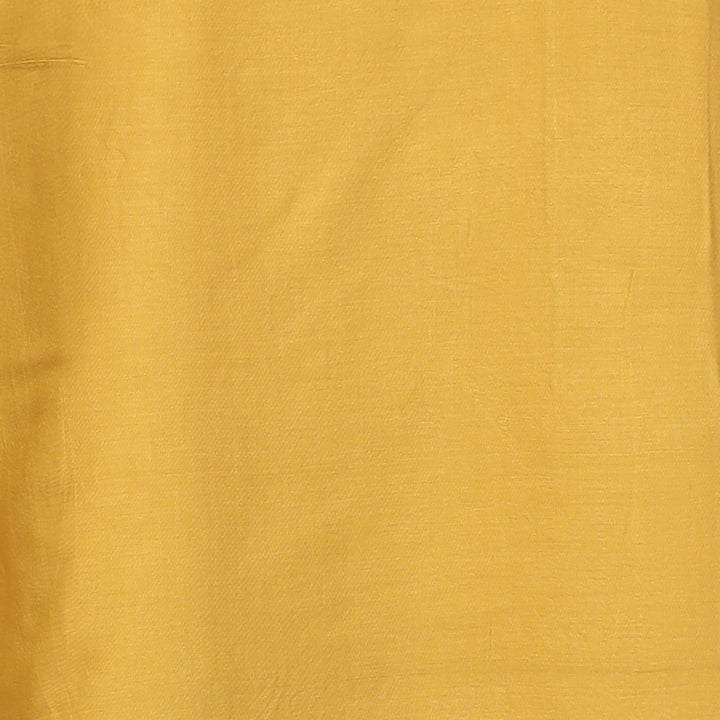 Silk Unstitched Suit with Sequins, Thread, Cut work