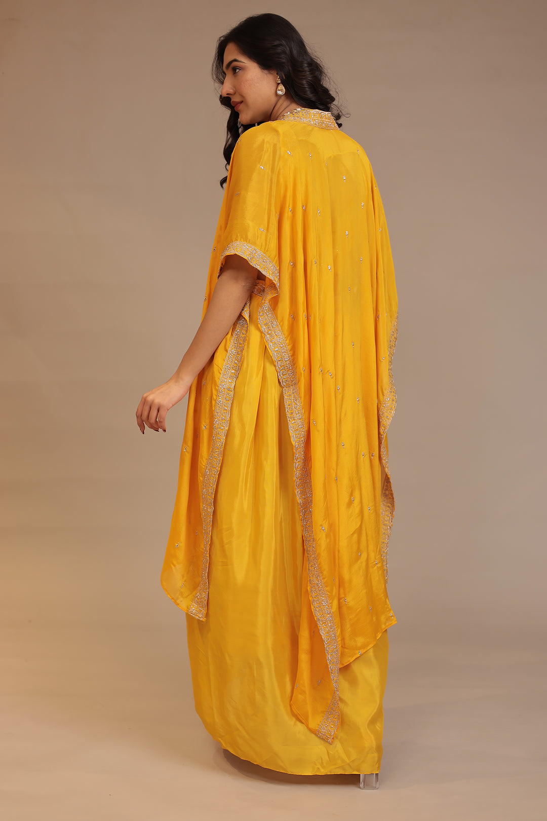 Chinon Indowestern with Aari work