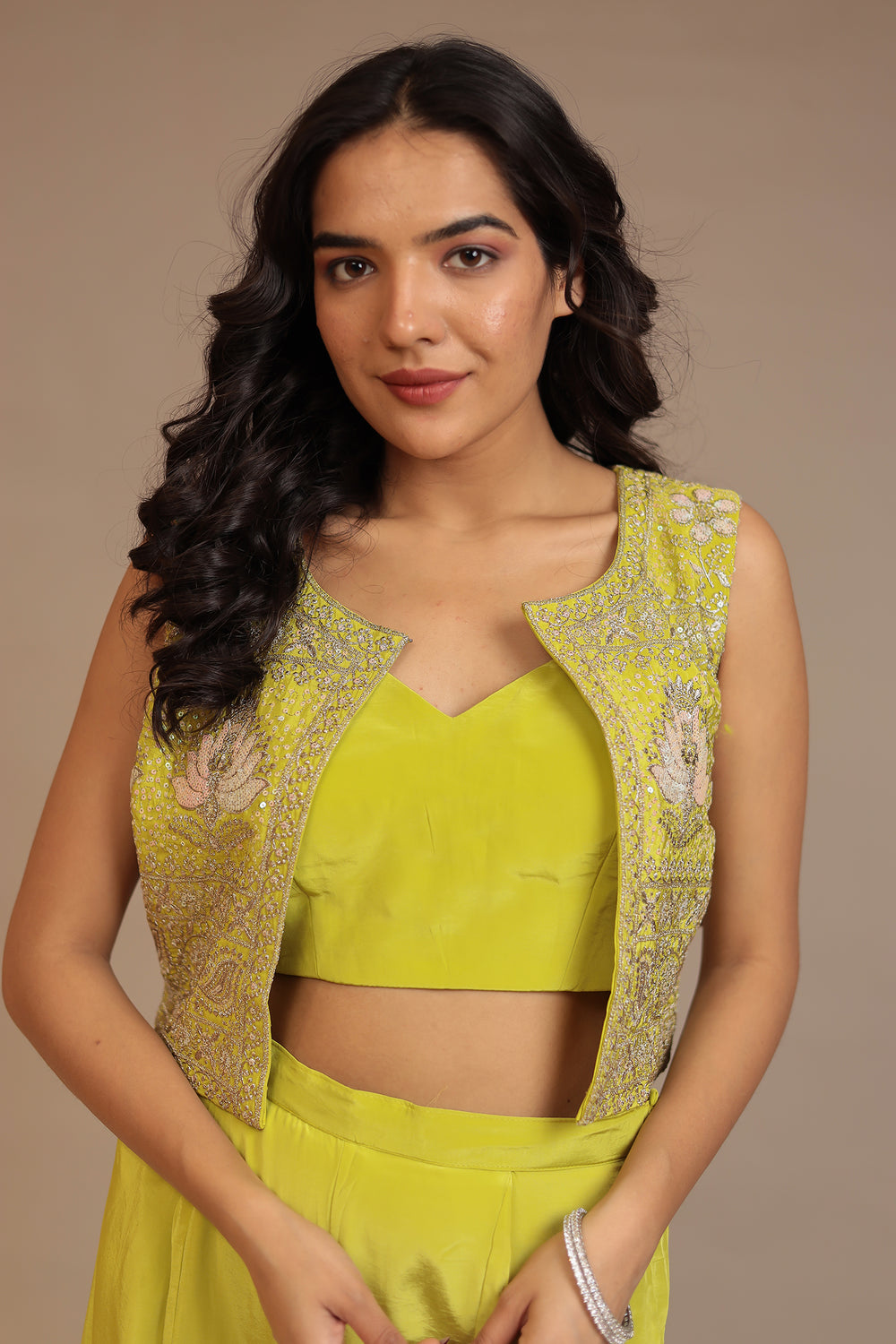 Silk Indo Western 
