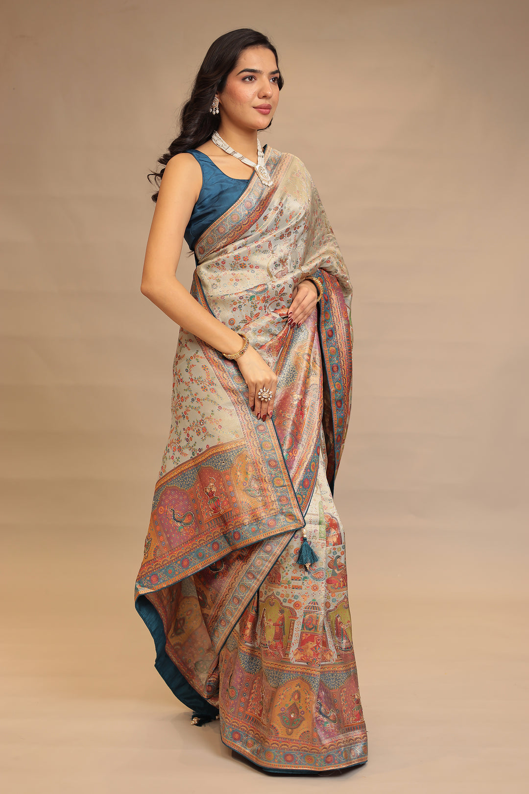 Light Green Handloom Saree