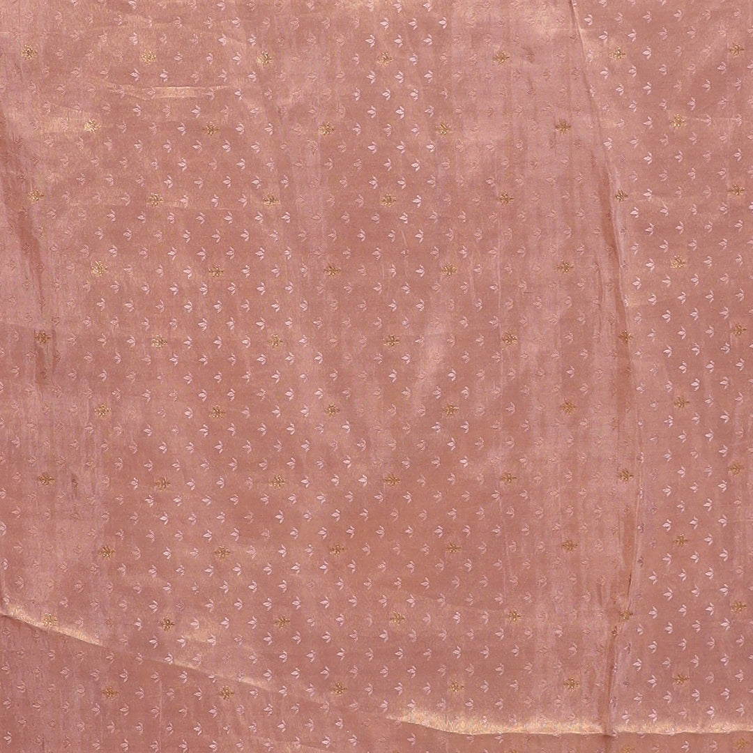 Handloom silk Saree with Cutdana, Mirror work