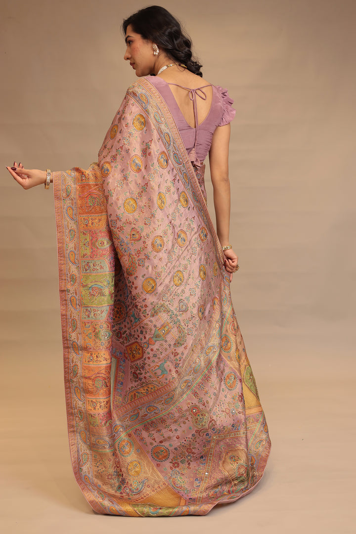 Brown Silk Saree Online