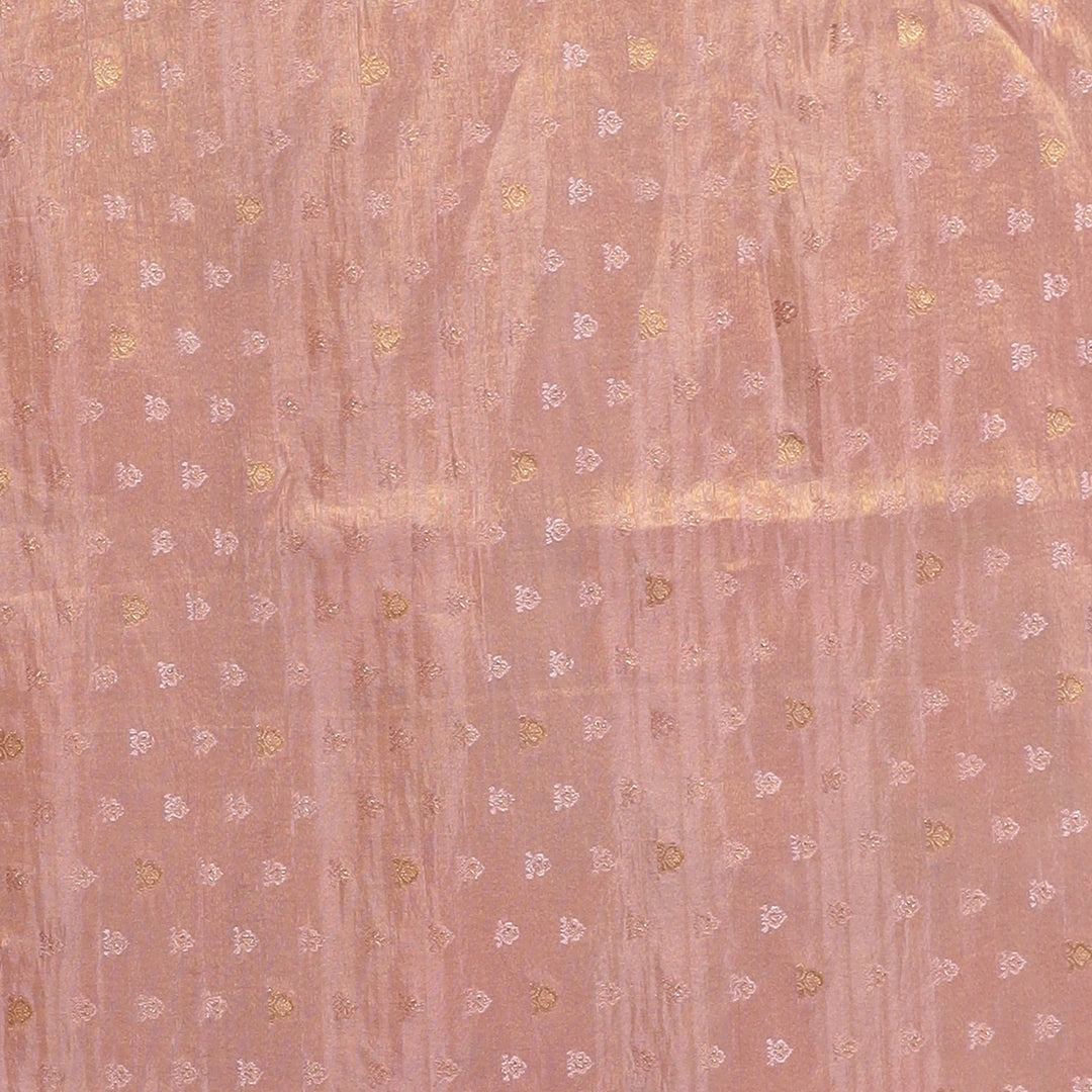 Handloom silk Saree with Cutdana, Mirror work
