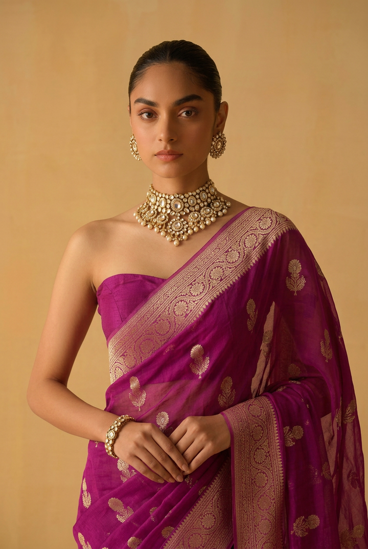 Pure handloom Banarasi Saree