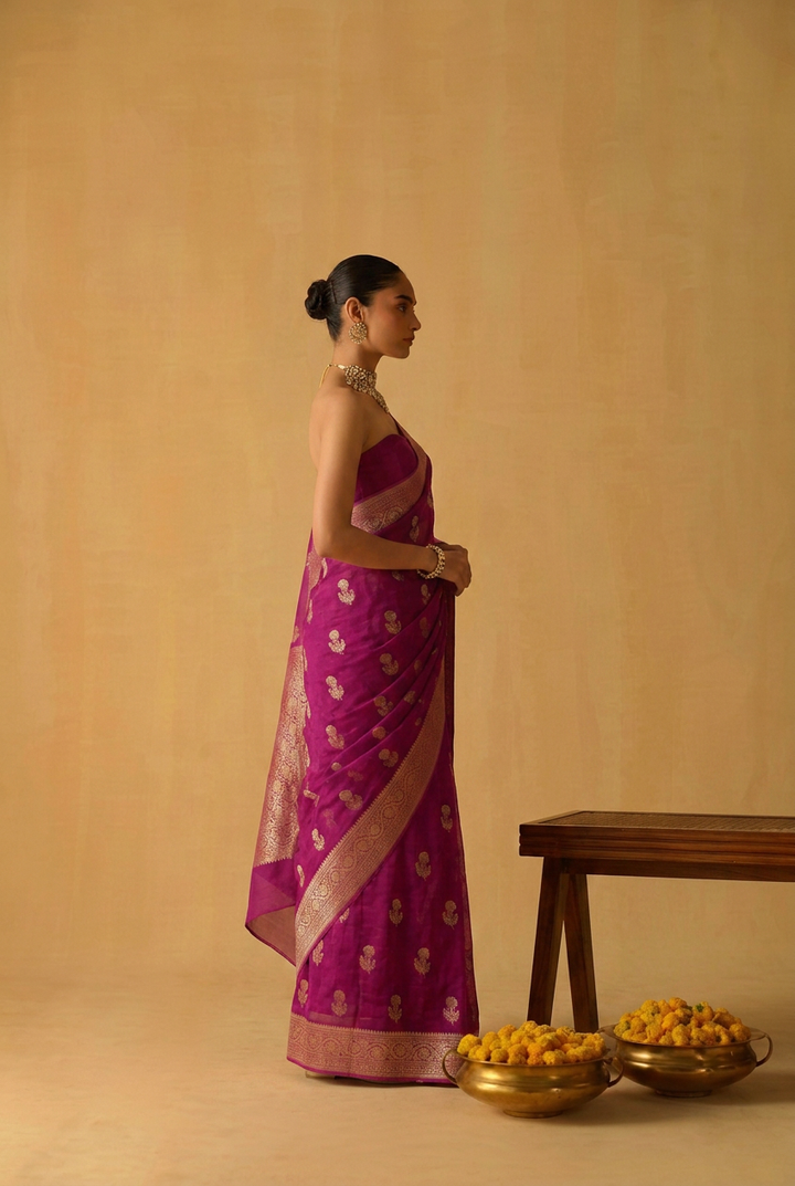 Pure handloom Banarasi Saree