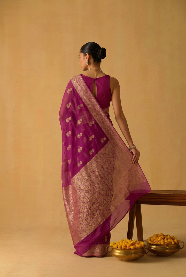 Pure handloom Banarasi Saree