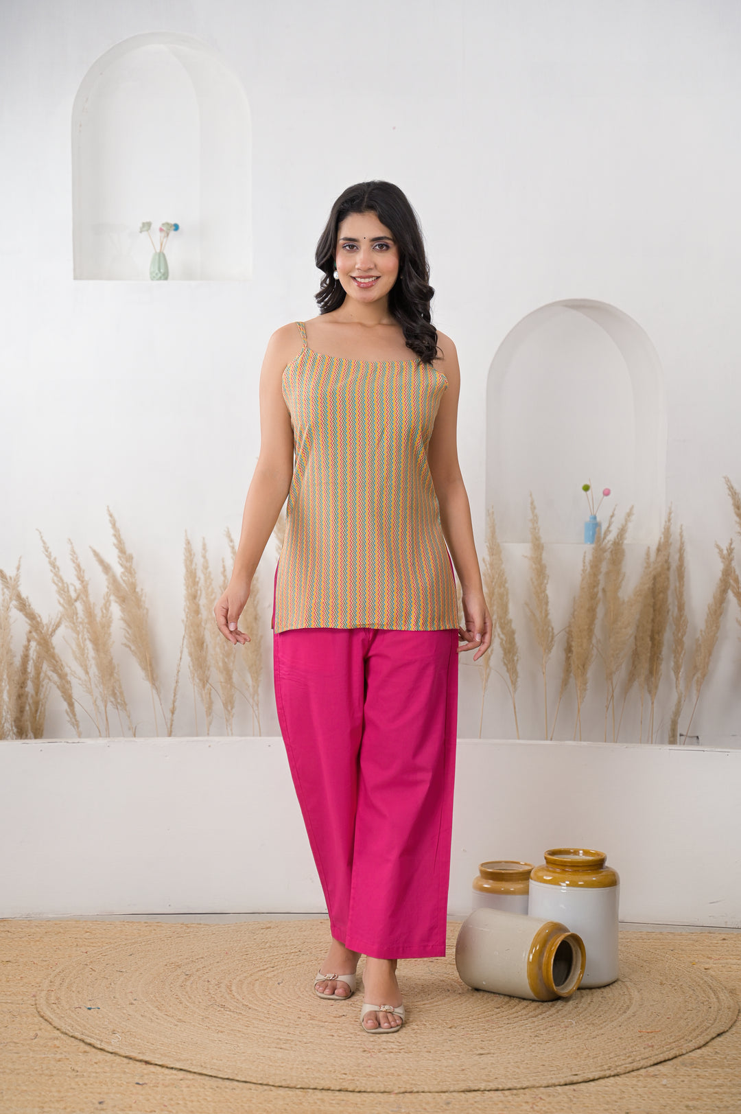 Digital Print Cotton Kurta