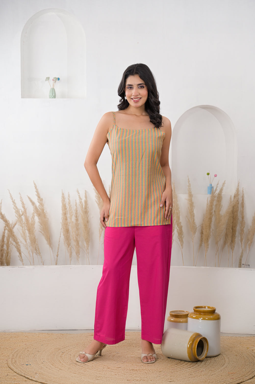 Multicolor Cotton Kurta