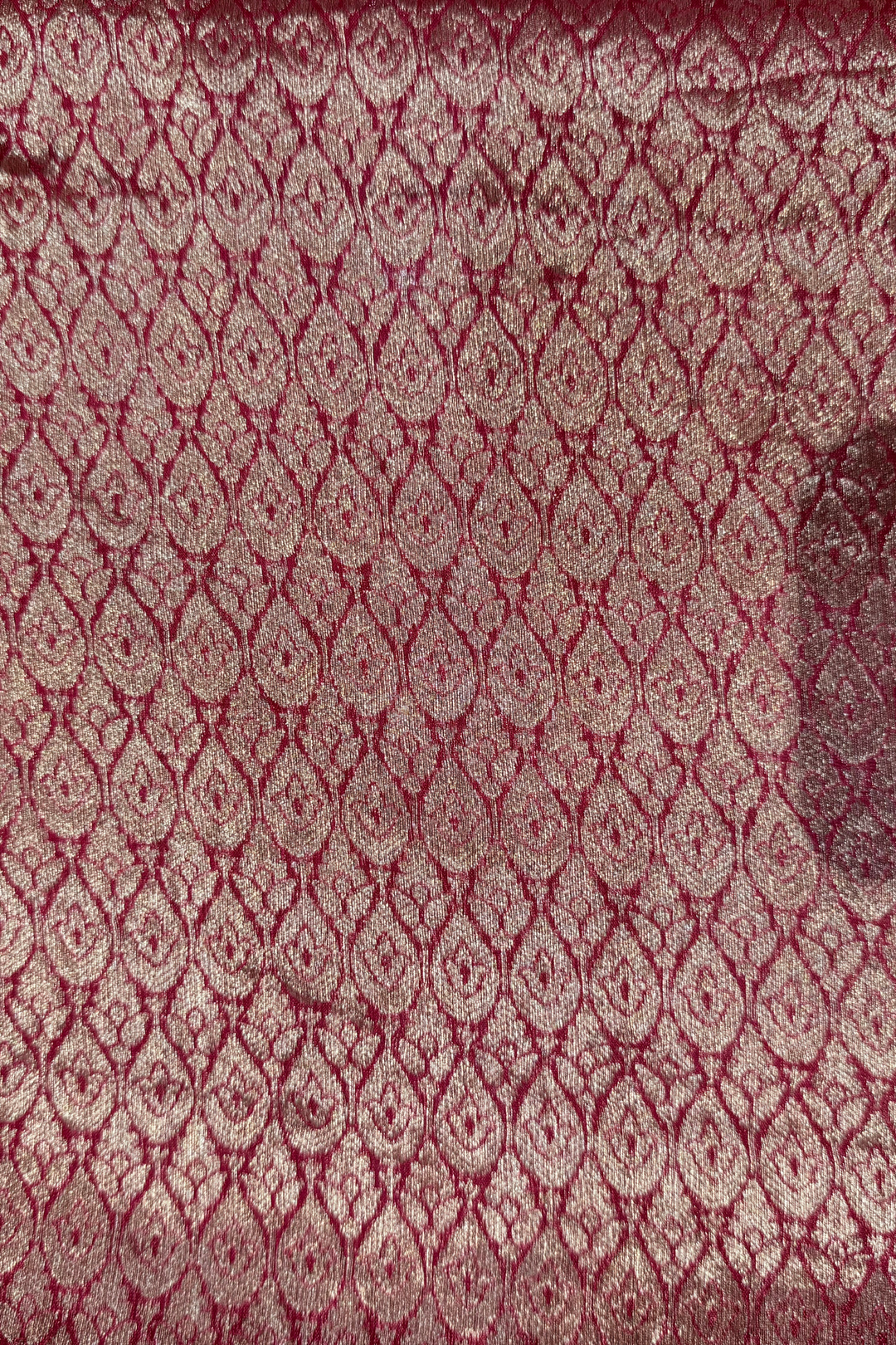 Banarasi Chinon Saree with Swarovski, Zari work.