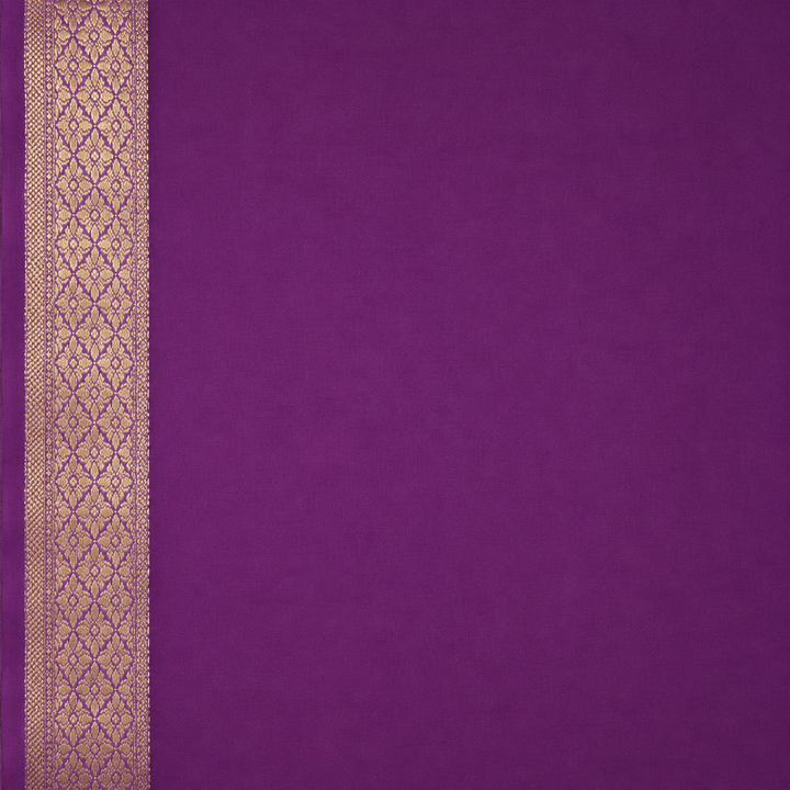 Banarasi Chinon Saree with Swarovski, Zari work.
